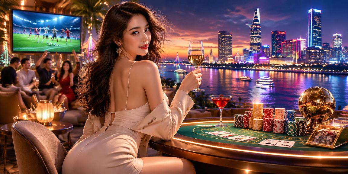 Người chơi trải nghiệm baccarat tại Sài Gòn với không gian biển vui vẻ